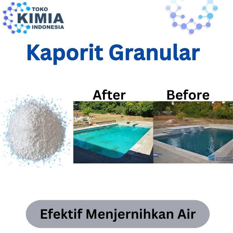 Kaporit Granular Menjernihkan Air